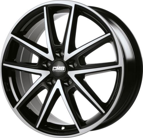 Alu disk CMS C30 6.5x16, 5x114,3, 66.1, ET32 Diamond Black Gloss