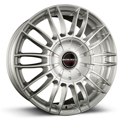 Alu disk Borbet CW3 10.5x21, 5x114,3, 67.1, ET35 sterling silver