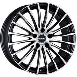 Alu disk MAK STARLIGHT 8x18, 5x112, 66.6, ET25 ICE BLACK