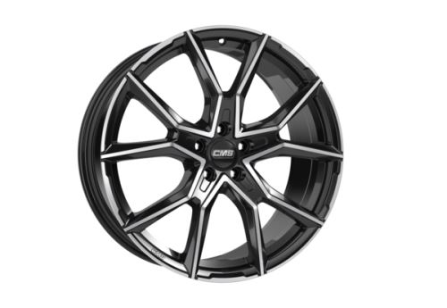 Alu disk CMS C33 9x20, 5x112, 66.5, ET45 Diamond Black Gloss