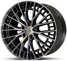 Alu disk MAM GT2 BFP 8,5x19 5x114 ET35 čierny leštený