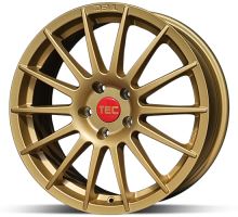 Alu disk TEC AS 2 Gold 7x17 4x108 ET40 zlatý