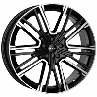 Alu disk MAK KULT 8.5x19, 5x112, 66.6, ET25 BLACK MIRROR