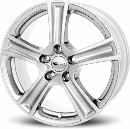 Alu disk Brock RC19 5x15, 4x100, 54.1, ET40 Kristallsilber (KS)