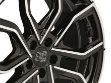 Alu disk MSW URBAN CROSS MSW 41 10.5x20, 5x112, 73, ET40 GLOSS BLACK (12)