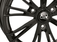 Alu disk MSW AVANTGARDE X2 MSW 5.5x15, 3x112, 57.1, ET30 GLOSS BLACK (4)