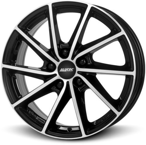 Alu disk ALUTEC Singa 6.5x16, 5x112, 57.1, ET41 diamant-schwarz frontpoliert