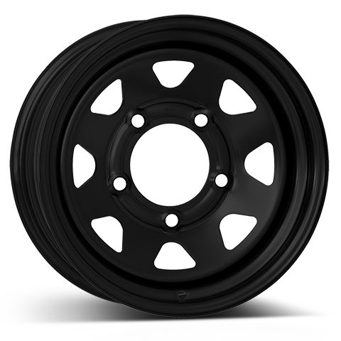 Ocelový disk DOTZ 4x4 7x16, 6x139, 93, ET24, Black