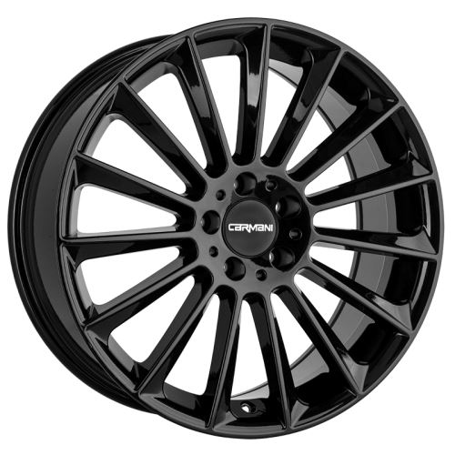 Alu disk CARMANI 17 Fritz 10.5x21, 5x112, 66.6, ET19 black