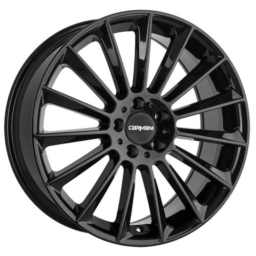 Alu disk CARMANI 17 Fritz 8x18, 5x114.3, 72.6, ET40 black