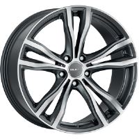 Alu disk MAK X-MODE 10x21, 5x120, 74.1, ET40 GUN MET-MIRROR FACE