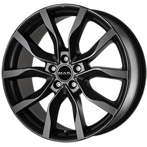 Alu disk MAK KOLN 9.5x21, 5x127, 71.6, ET45 MATT BLACK
