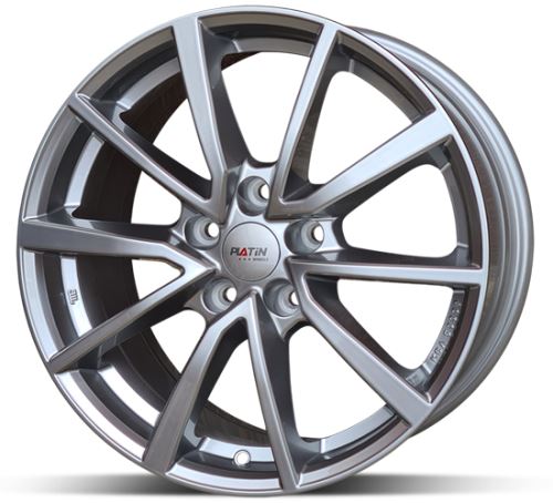 Alu disk Platin P95 Silver 6,5x17 5x114 ET32 strieborný