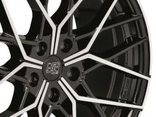 Alu disk MSW AVANTGARDE MSW 74 8x19, 5x112, 73, ET45 GLOSS BLACK FULL POLISHED (6)