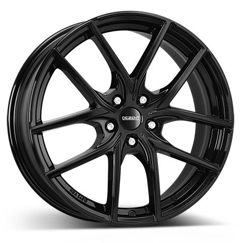 Alu disk DEZENT TO black 7.5x18, 5x108, 63.4, ET50 Black