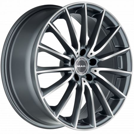 Alu disk MAK KOMET 8x18, 5x112, 66.6, ET33 GUN MET-MIRROR FACE