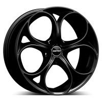 Alu disk GMP Drake 9x19, 5x110, 65.1, ET34 Glossy Black