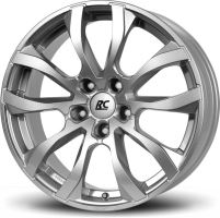 Alu disk Brock RC23 7.5x16, 5x112, 66.6, ET45 Kristallsilber (KS)
