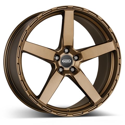 Alu disk DOTZ MarinaBay bronze 9x21, 5x120, 72.6, ET30 Bronze matt