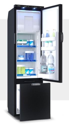 Vstavaná kompresorová autochladnička Vitrifrigo SLIM150 CHR, 12/24V, 150 litrov