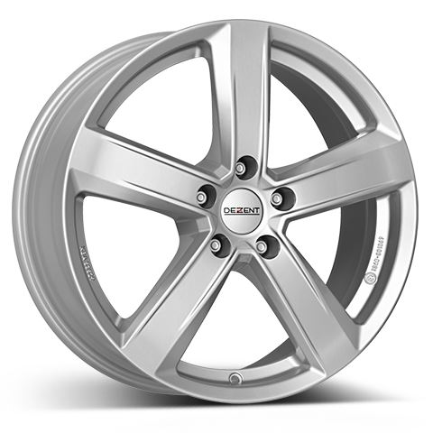 Alu disk DEZENT TU silver 6x15, 5x100, 54.1, ET45 Silver