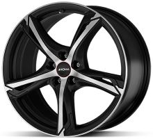 Alu disk Ronal R62 JBM FC 8x19 5x112 ET50 čierny matný leštený