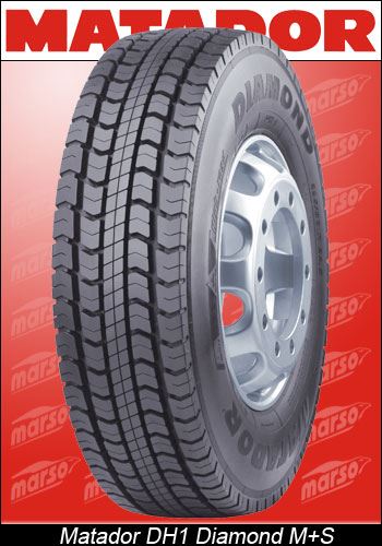 Celoroční pneumatika Matador DH1 12/R22.5 152/148L