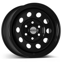 Ocelový disk DOTZ 4x4 8x16, 6x130, 84, ET37, Black