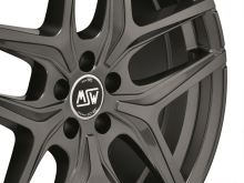 Alu disk MSW URBAN CROSS MSW 40 9x20, 5x114,3, 73, ET40 GLOSS GUN METAL (6)
