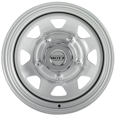 Oceľový disk DOTZ 4x4 7x16, 6x139, 110, ET-20, Silver
