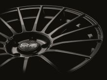 Alu disk OZ SPORT SUPERTURISMO LM 8x18, 5x114,3, 75, ET45 MATT BLACK SILVER LETTERING (3)