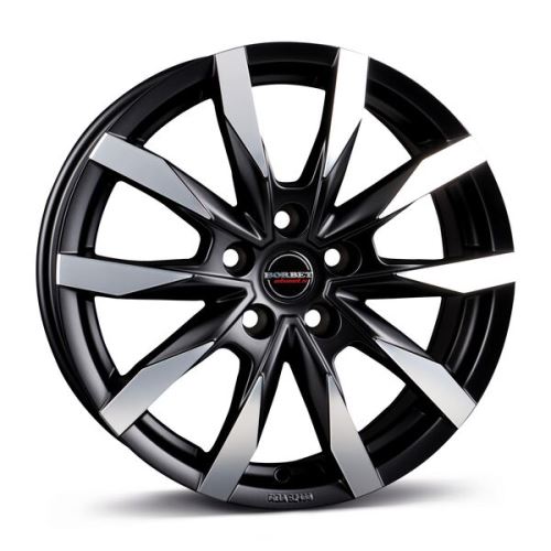 Alu disk Borbet CW 5 7.5x18, 5x112, 66.5, ET48 black polished matt