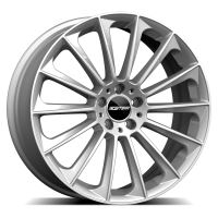 Alu disk GMP Stellar 9x22, 5x108, 63.4, ET38,5 Silver