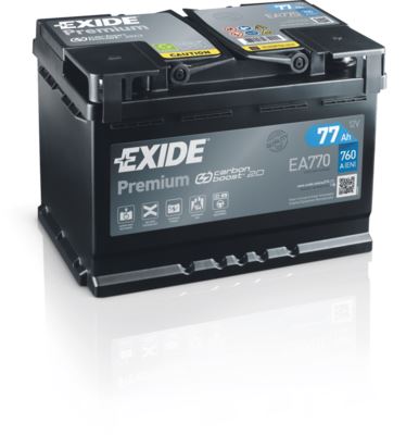Autobatérie EXIDE PREMIUM 12V 77Ah 760A