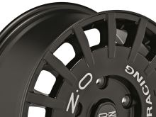 Alu disk OZ SPORT RALLY RACING VAN 7.5x18, 5x160, 65.1, ET48 MATT BLACK SILVER LETTERING (4)