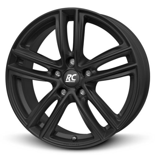 Alu disk Brock RC27 7x18, 5x100, 57.1, ET47 Schwarz Klar Matt (SKM)