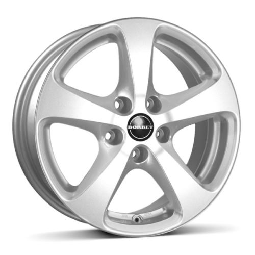 Alu disk Borbet CC 7x16, 5x108, 72.5, ET40 crystal silver