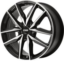 Alu disk CMS C28 8x20, 5x112, 66.5, ET43 Diamond Black Gloss