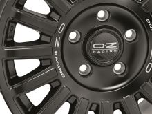 Alu disk OZ Perform. SUV-Offroad RALLY RAID 8x17, 5x127, 71.6, ET0 MATT BLACK SILVER LETTERING (4)
