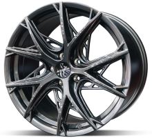 Alu disk Keskin KT24 PP 8,5x19 5x114 ET45 titánový