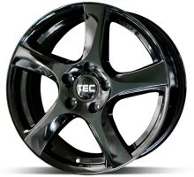 Alu disk TEC AS5 FullBlack 7x17 5x100 ET38 čierny lesklý