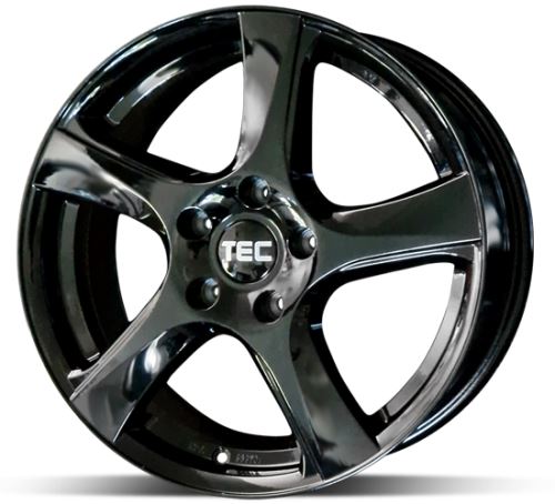 Alu disk TEC AS5 FullBlack 6,5x16 4x100 ET38 černý lesklý