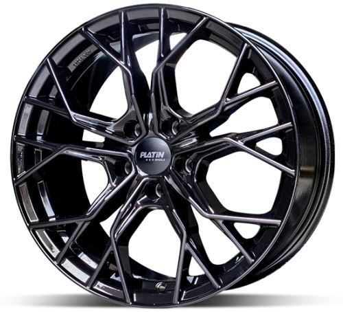 Alu disk Platin P118 FullBlack 8,5x19 5x112 ET30 čierny lesklý