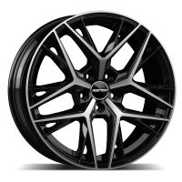 Alu disk GMP Lunica 9x19, 5x110, 65.1, ET34 Black Diamond