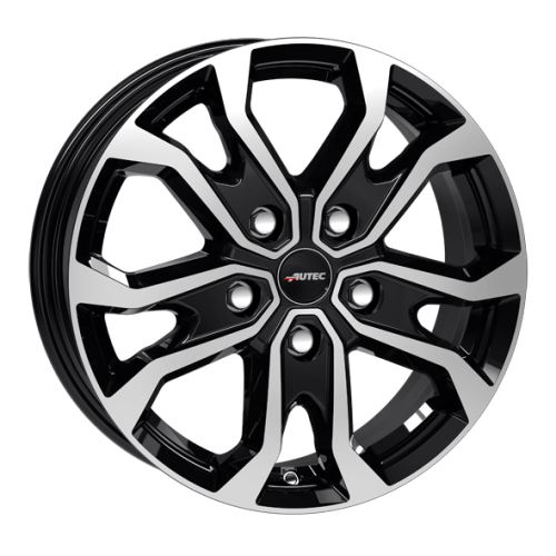 Alu disk AUTEC Kiso 7x17, 5x108, 65.1, ET46 Black polished