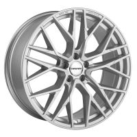 Alu disk CARMANI 20 Ludwig 10.5x21, 5x112, 66.6, ET19 white silver