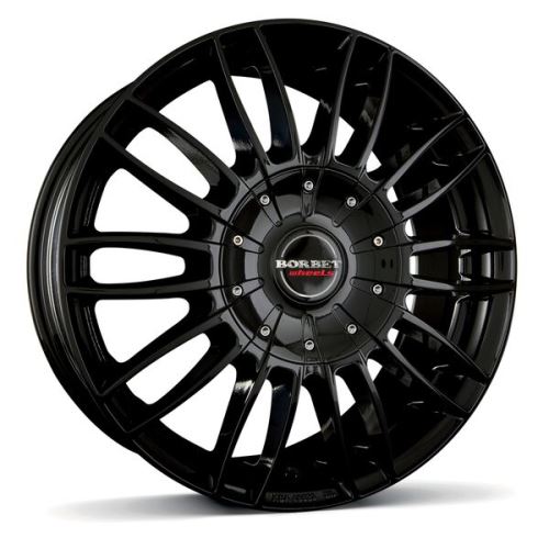 Alu disk Borbet CW3 9x20, 5x112, 66.6, ET20 black glossy