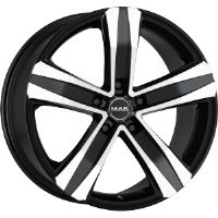 Alu disk MAK STONE5 7x17, 5x160, 65.1, ET54 BLACK MIRROR
