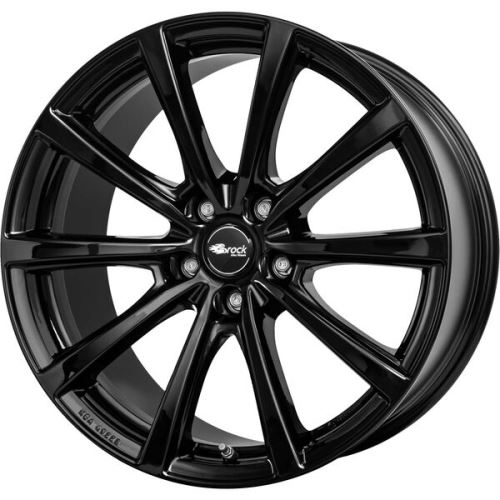 Alu disk Brock B32 8.5x20, 5x130, 66.6, ET35 Schwarz Glanz (SG)