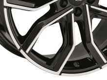 Alu disk MSW URBAN CROSS MSW 41 8x19, 5x112, 73, ET45 GLOSS BLACK FULL POLISHED (5)